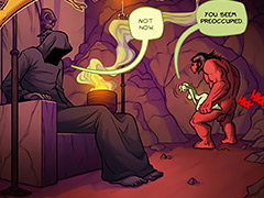 We cannot be here - Omega Girl 6 by jab comix